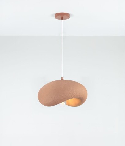 ΜΟΝΟΦΩΤΟ ΚΡΕΜΑΣΤΟ  Stone Red Polyurethane & Resin
