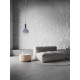 ΚΡΕΜΑΣΤΟ ΦΩΤΙΣΤΙΚΟ Triac Dimmable Blue Glass Gold Metal White Metal Base