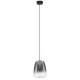 ΜΟΝΟΦΩΤΟ ΚΡΕΜΑΣΤΟ D:16cm Smokey Gray Glass