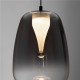 ΜΟΝΟΦΩΤΟ ΚΡΕΜΑΣΤΟ D:16cm Smokey Gray Glass