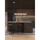 ΚΡΕΜΑΣΤΟ ΦΩΤΙΣΤΙΚΟ Triac Dimmable Chrome Metal Base Smokey Gray Glass 3000Κ ΙP20