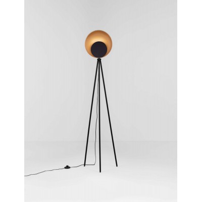 ΦΩΤΙΣΤΚΟ ΔΑΠΕΔΟΥ H:151cm Matt Black & Gold Metal