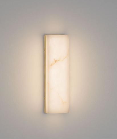 ΑΠΛΙΚΑ ΣΕ ΧΡΥΣΟ BRASS ΜΕ ΟΨΗ ΑΛΑΒΑΣΤΡΟΥ H:32cm