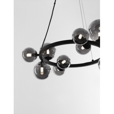 ΚΡΕΜΑΣΤΟ ΦΩΤΙΣΤΙΚΟ Smoky Grey Glass
