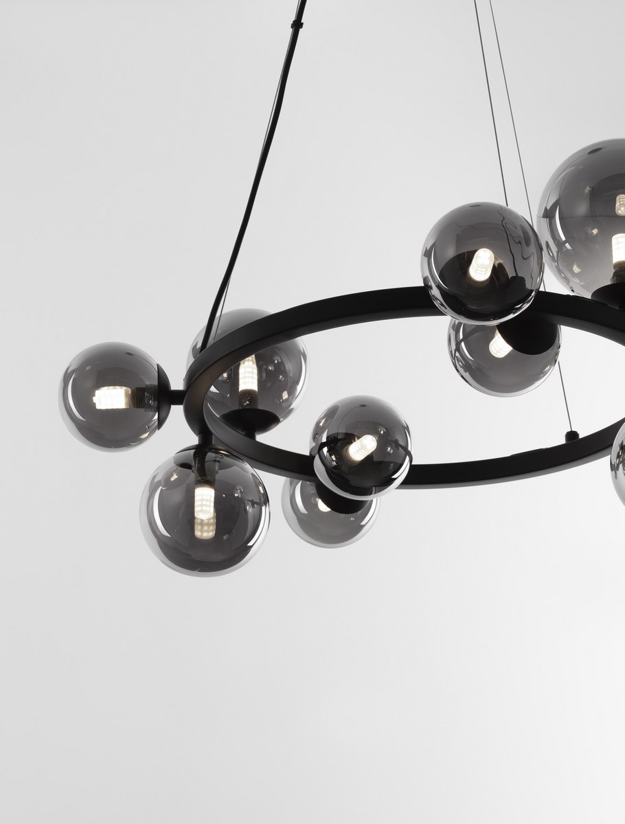 ΚΡΕΜΑΣΤΟ ΦΩΤΙΣΤΙΚΟ Smoky Grey Glass