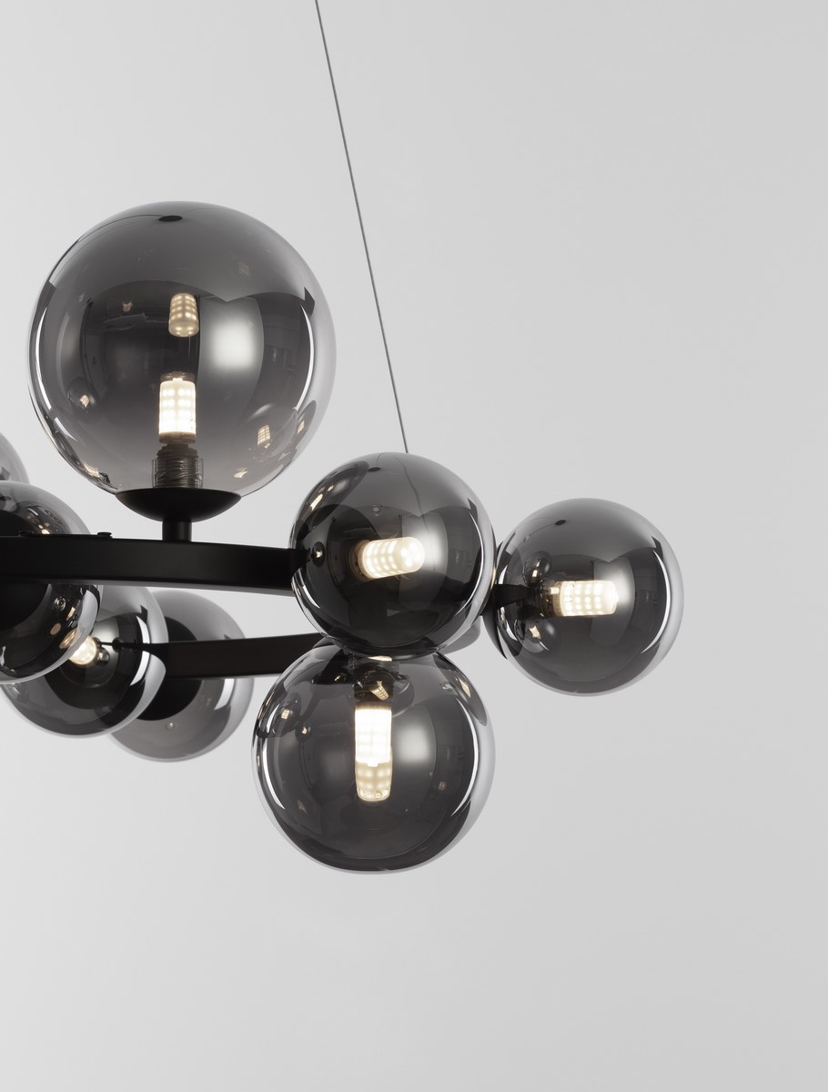 ΚΡΕΜΑΣΤΟ ΦΩΤΙΣΤΙΚΟ Smoky Grey Glass