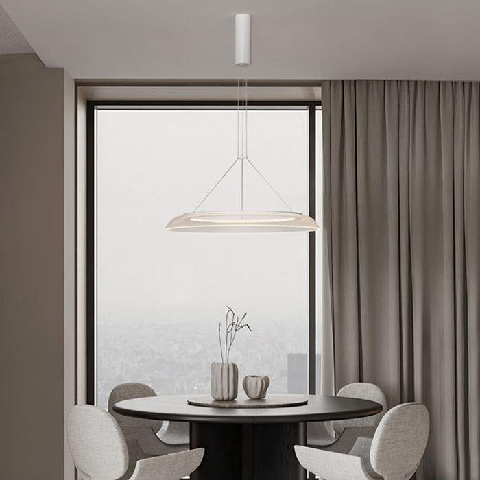 ΚΡΕΜΑΣΤΟ ΦΩΤΙΣΤΙΚΟ LED ΛΕΥΚΟ ΑΚΡΥΛΙΚΟ D:59,5cm