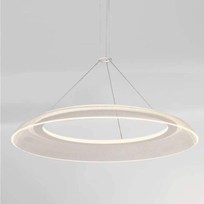ΚΡΕΜΑΣΤΟ ΦΩΤΙΣΤΙΚΟ LED ΛΕΥΚΟ ΑΚΡΥΛΙΚΟ D:59,5cm