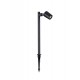 ΦΩΤΙΣΤΙΚΟ ΕΞΩΤΕΡΙΚΟΥ ΧΩΡΟΥ ΙP65  Sandy Black Die-Casting Aluminium & Clear Glass