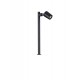 ΦΩΤΙΣΤΙΚΟ ΕΞΩΤΕΡΙΚΟΥ ΧΩΡΟΥ ΙP65  Sandy Black Die-Casting Aluminium & Clear Glass