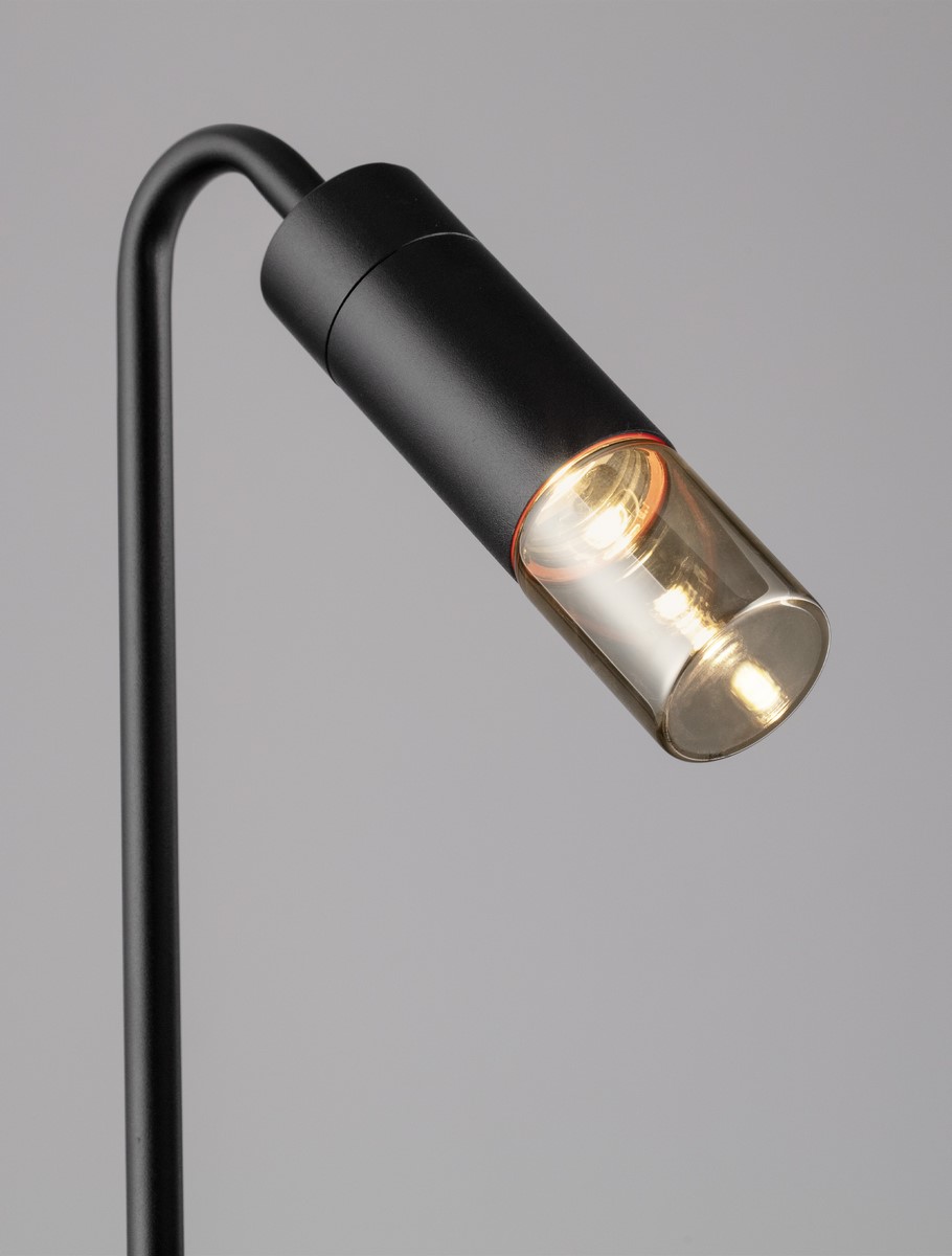 ΚΑΡΦΩΤΟ ΦΩΤΙΣΤΙΚΟ ΕΞΩΤΕΡΙΚΟΥ ΧΩΡΟΥ  Dark Anthracite Aluminium & Smoking Glass