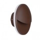 ΑΠΛΙΚΑ ΤΟΙΧΟΥ Sandy Coffee Aluminium & Glass D:15cm  IP54