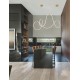 ΚΡΕΜΑΣΤΟ ΦΩΤΙΣΤΙΚΟ  Gold Metal & Fiber Braided Silicone Tube