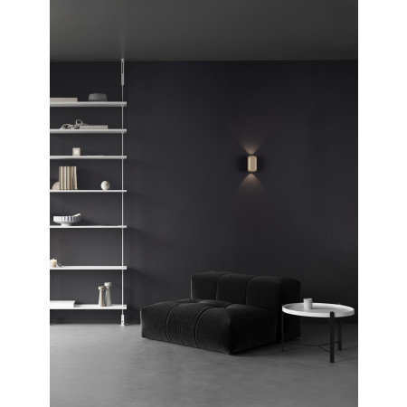 ΑΠΛΙΚΑ ΤΟΙΧΟΥ LED  UP&DOWN Sandy Gold Beige Auminium 