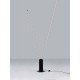 ΦΩΤΙΣΤΙΚΟ ΔΑΠΕΔΟΥ  H:180,7 cm Matt Black Aluminium