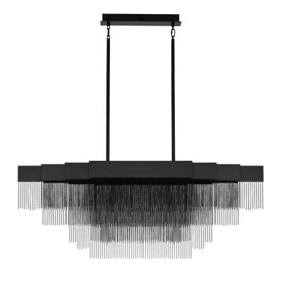 ΚΡΕΜΑΣΤΟ ΦΩΤΙΣΤΙΚΟ LED Matt Black Steel & Aluminium L:120cm
