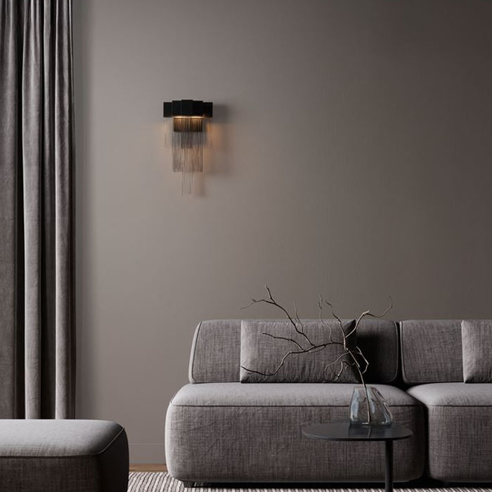 ΑΠΛΙΚΑ ΤΟΙΧΟΥ BLACK STELL&ALUMINIUM 