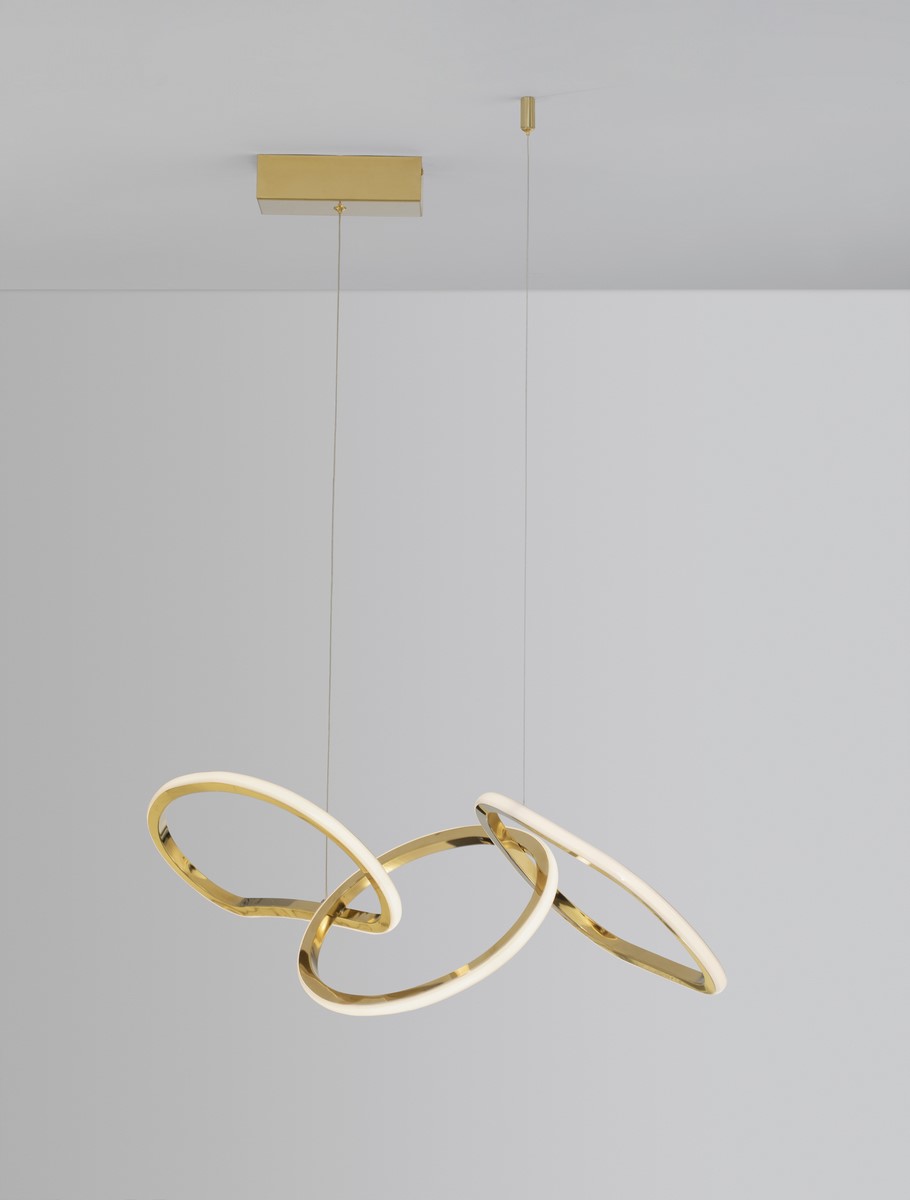 ΚΡΕΜΑΣΤΟ ΦΩΤΙΣΤΙΚΟ  Gold plating Stainless 