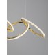 ΚΡΕΜΑΣΤΟ ΦΩΤΙΣΤΙΚΟ  Gold plating Stainless 