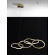 ΚΡΕΜΑΣΤΟ ΦΩΤΙΣΤΙΚΟ  Gold plating Stainless Steel & Silicon