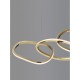 ΚΡΕΜΑΣΤΟ ΦΩΤΙΣΤΙΚΟ  Gold plating Stainless Steel & Silicon