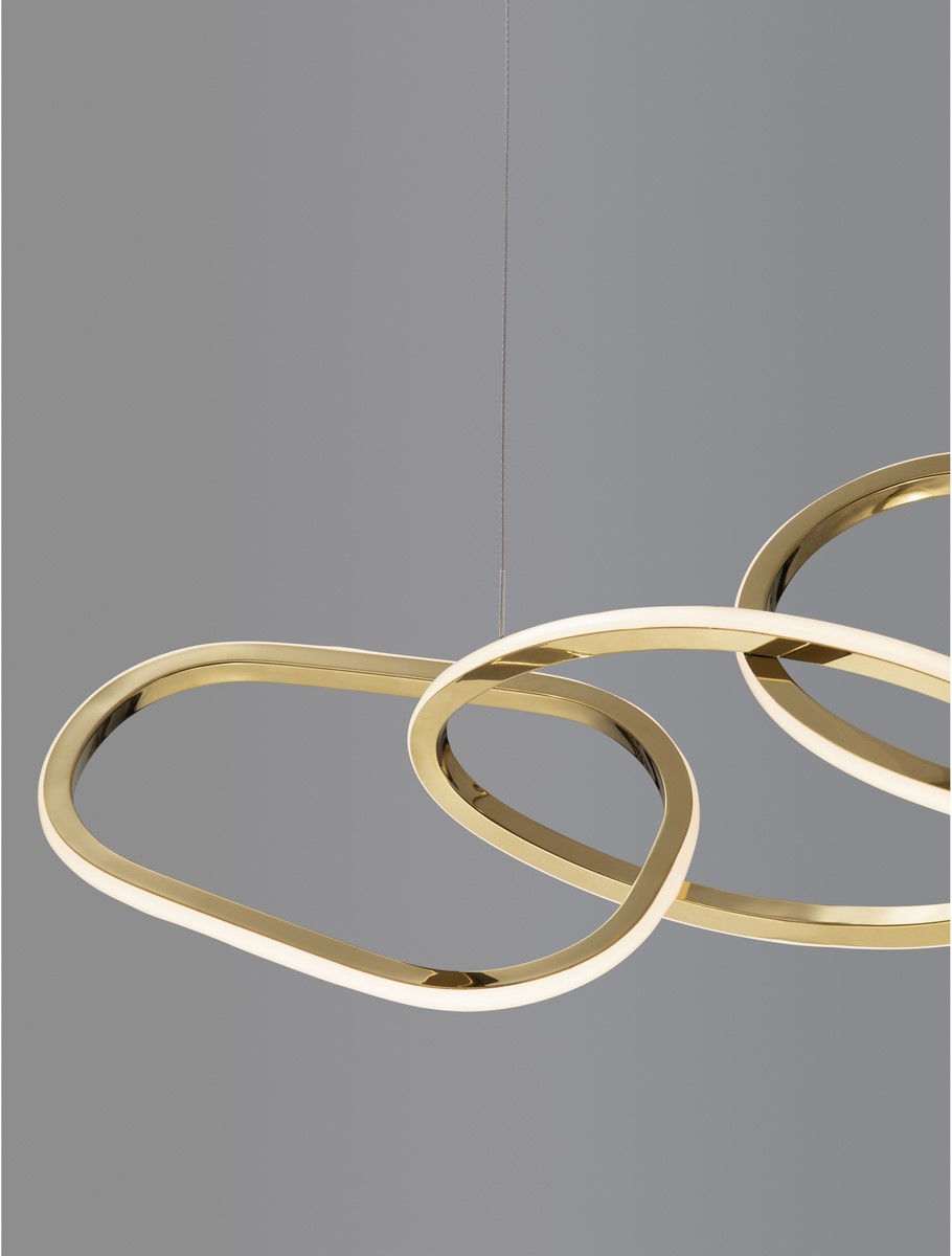ΚΡΕΜΑΣΤΟ ΦΩΤΙΣΤΙΚΟ  Gold plating Stainless Steel & Silicon