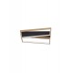 ΚΡΕΜΑΣΤΟ ΦΩΤΙΣΤΙΚΟ ΟΡΘΟΓΩΝΙΑ  Black & Brass Gold Steel & Aluminiun & Silicon