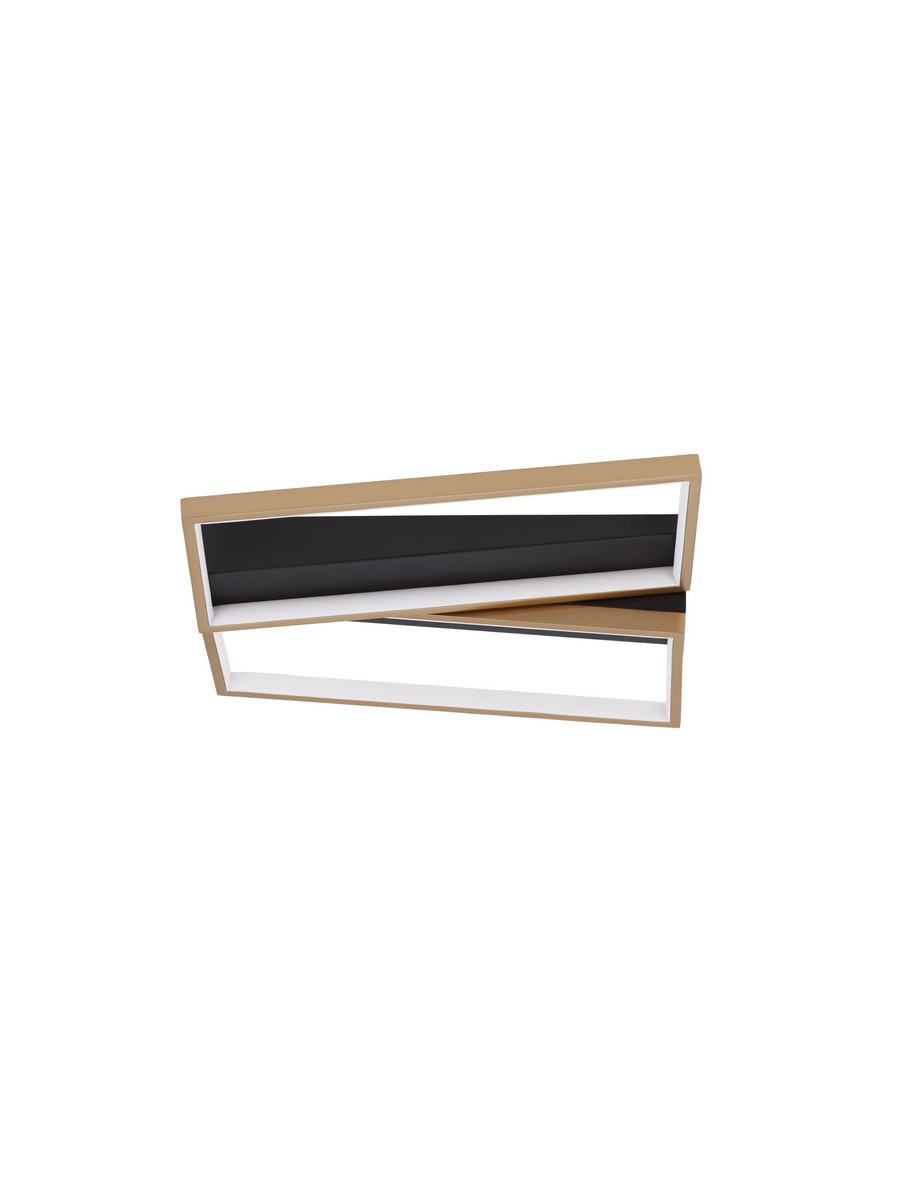 ΚΡΕΜΑΣΤΟ ΦΩΤΙΣΤΙΚΟ ΟΡΘΟΓΩΝΙΑ  Black & Brass Gold Steel & Aluminiun & Silicon