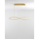 ΚΡΕΜΑΣΤΟ ΦΩΤΙΣΤΙΚΟ  Gold Metal & Crystal