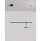 ΚΡΕΜΑΣΤΟ ΦΩΤΙΣΤΙΚΟ Black Steel Aluminium & Acrylic