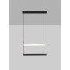 ΚΡΕΜΑΣΤΟ ΦΩΤΙΣΤΙΚΟ  Triac Dimmable Sandy Black & White Steel, Aluminium & Silicone