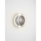 ΑΠΛΙΚΑ ΤΟΙΧΟΥ LED Black Nickel Aluminium & Acrylic D:17cm
