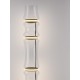 ΦΩΤΙΣΤΙΚΟ ΔΕΠΕΔΟΥ Dimmable With Sensor Matt Black Carbon Steel Aluminium, Clear Glass, Silica & Abs
