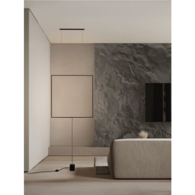 ΚΡΕΜΑΣΤΟ ΤΕΤΡΑΓΩΝΟ ΦΩΤΙΣΤΙΚΟ LED BLACK 25W