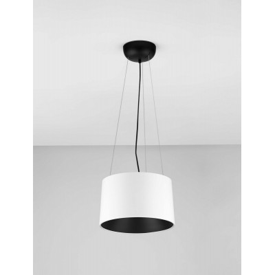 ΚΡΕΜΑΣΤΟ ΦΩΤΙΣΤΙΚΟ Sandy White & Black Aluminium & Steel