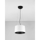 ΚΡΕΜΑΣΤΟ ΦΩΤΙΣΤΙΚΟ Sandy White & Black Aluminium & Steel