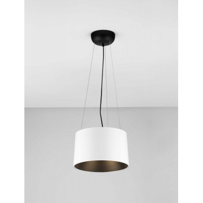 ΚΡΕΜΑΣΤΟ ΦΩΤΙΣΤΙΚΟ Sandy White & Black Aluminium & Steel