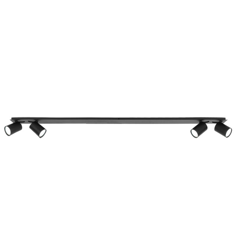 ΡΑΓΑ 120CM 4 ΚΙΝΗΤΑ ΣΠΟΤ BLACK 