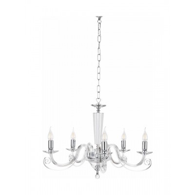 ΚΡΕΜΑΣΤΟ 8/ΦΩΤΟ ΠΟΛΥΕΛΑΙΟΣ HANDMADE CLEAR GLASS  D 83 CM