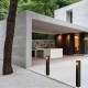 OUTDOOR BOLLARD LED LIGHT GRAPHITE ALUMINIUM 