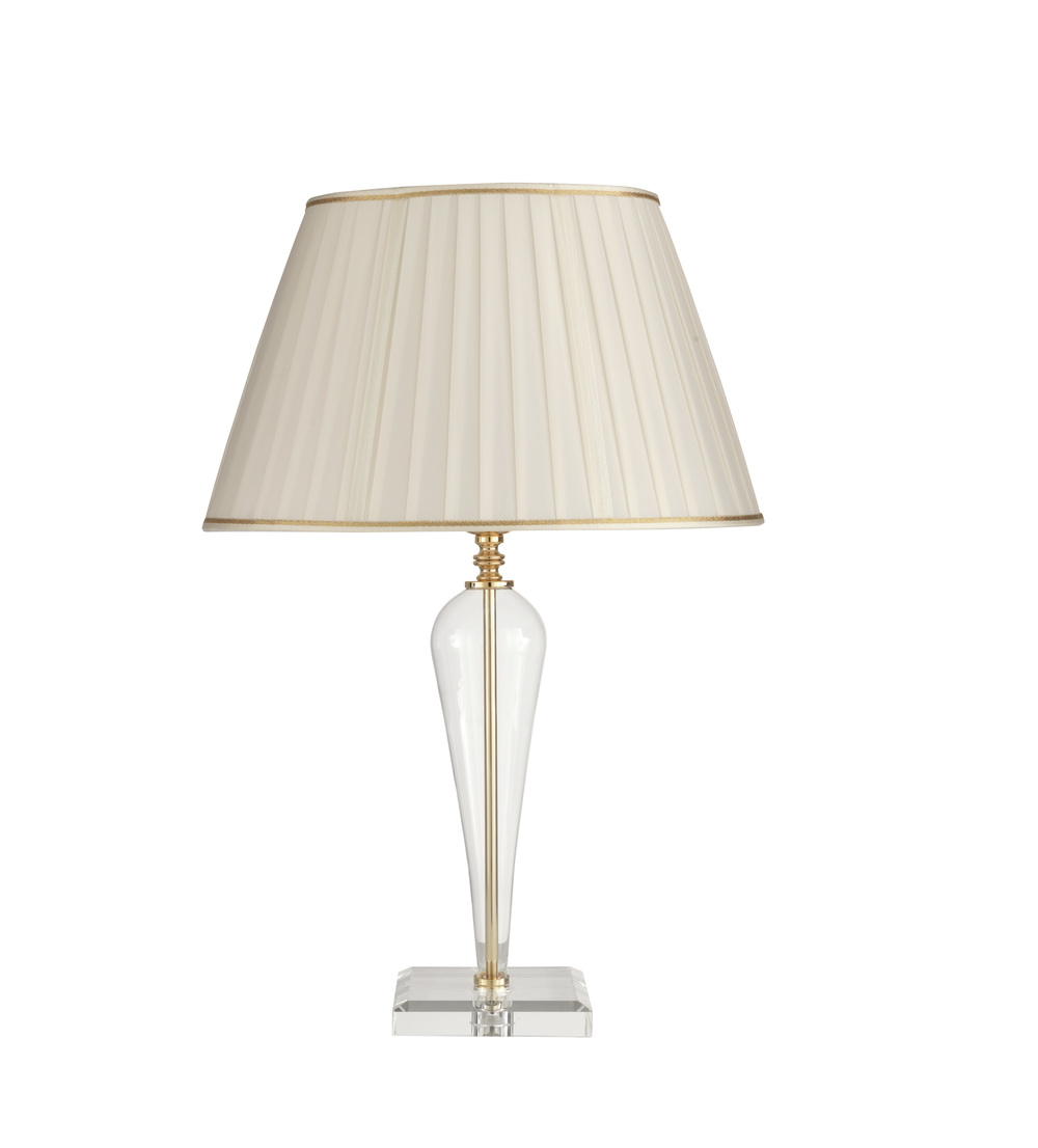ΕΠΙΤΡΑΠΕΖΙΟ GOLD GLASS L 40 CM
