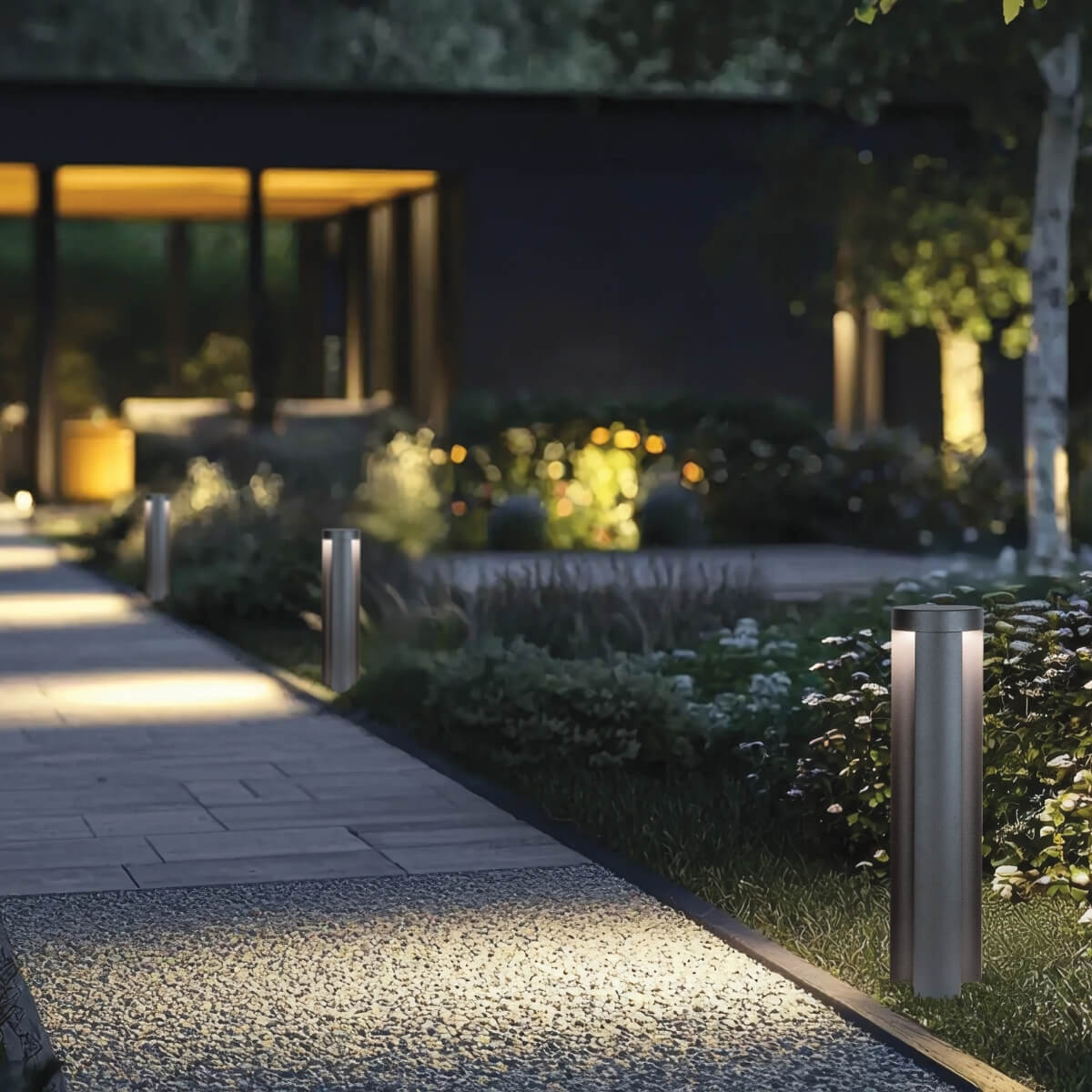 OUTDOOR PILLAR LED 3X5W