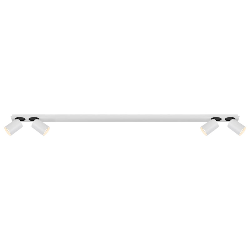 ΡΑΓΑ 120CM 4 ΚΙΝΗΤΑ ΣΠΟΤ WHITE