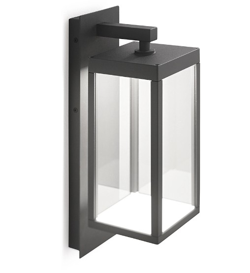 ΑΠΛΙΚΑ LED ΕΞΩΤΕΡΙΚΟΥ ΧΩΡΟΥ 13W ANTHRACITE  ITALY