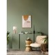 ΕΠΙΤΡΑΠΕΙΖΙΟ ΦΩΤΙΣΤΙΚΟ  Linen Fabric Shade & Natural Wood H:30cm