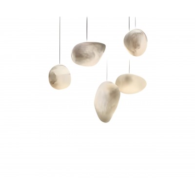SE21-MB-230 CICLO MARBLE PENDANT 23*15*15cm G9 220V IP20 2 YEARS WARRANTY