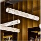 SE LED 120 GRAMMICO MARBLE PENDANT 10x120cm 24w 1200lm 3CCT WITH CONTROL 2 YEARS WARRANTY