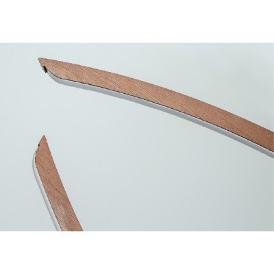 WAVY LED PENDANT BRUSHED COFFEE L:120cm