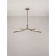 ΚΡΕΜΑΣΤΟ ΡΥΘΜΙΖΟΜΕΝΟ ΦΩΤΙΣΤΙΚΟ LED ANTIQUE BRASS L:137,5cm