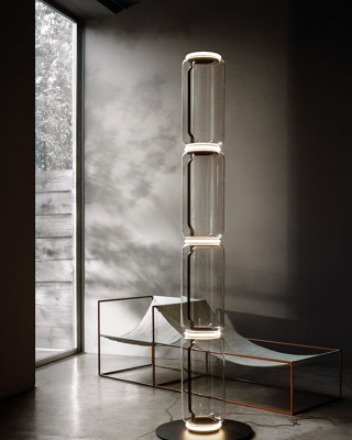 FLOS Noctambule Floor 4 High Cylinder Big Base H:217cm